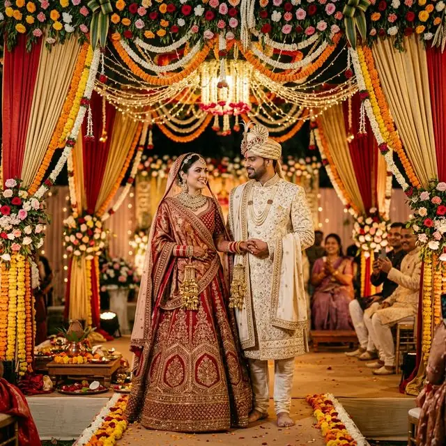 Indian mandap decoration